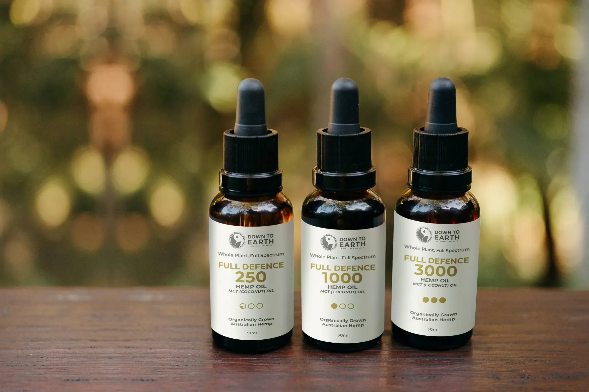 Hemp Oils On Balcony